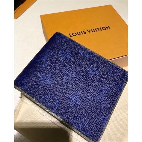 black and blue louis vuitton wallet|lv men wallet louis vuitton.